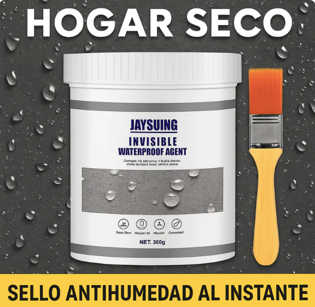 "Hogar Seco" Sellador Adhesivo Pack x3 + Brocha GRATIS