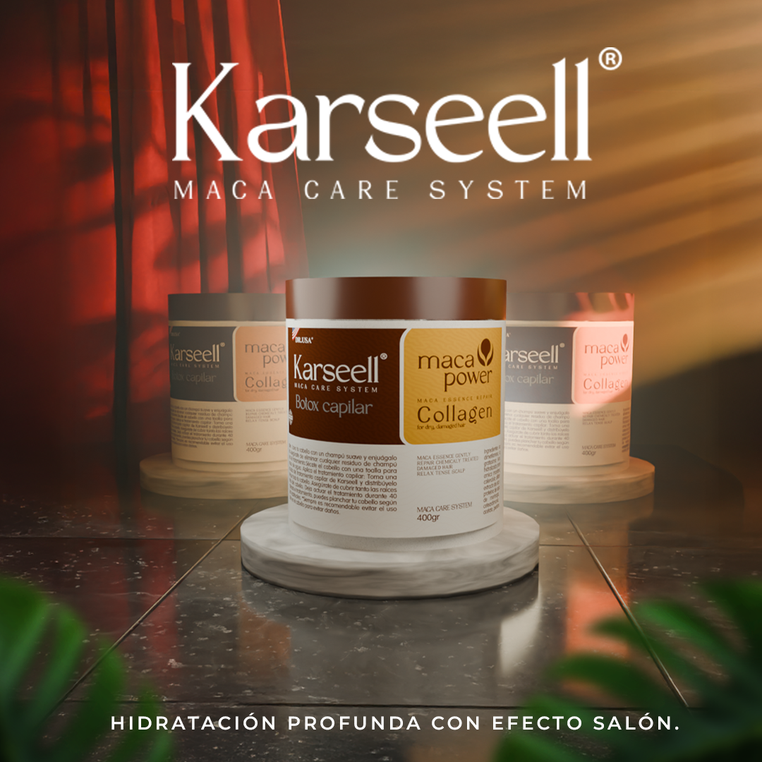 Botox Capilar Karseell | Hidratación y brillo profesional 🌟