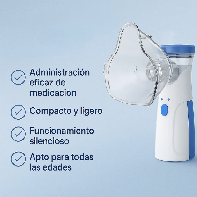 Nebulizador Portátil™ | Alivio respiratorio al instante 🌬️
