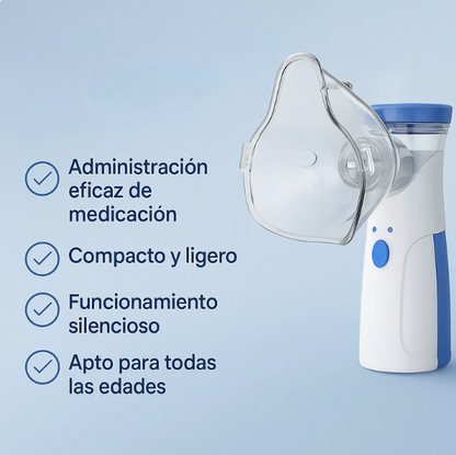 Nebulizador Portátil™ | Alivio respiratorio al instante 🌬️