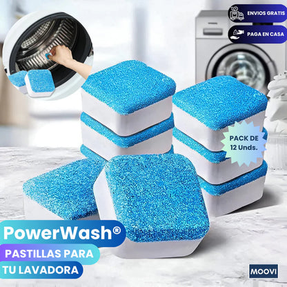 PowerWash® 12 Pastillas para Lavadora