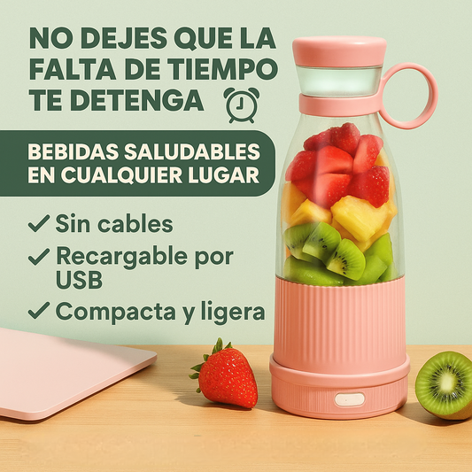 Mini Licuadora Portátil | tus batidos al instante 🍓