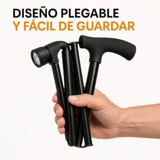 Bastón Plegable Premium | Camina con confianza 🚶‍♂️