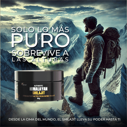 Shilajit Himalaya | Energía y vitalidad extrema ⚡