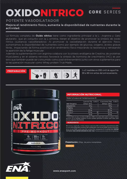 Óxido Nítrico: Potencia tu Rendimiento y Energía + Envío Gratis 🎁