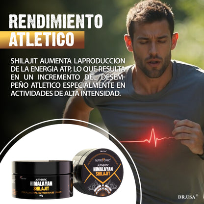 Shilajit Himalaya | Energía y vitalidad extrema ⚡